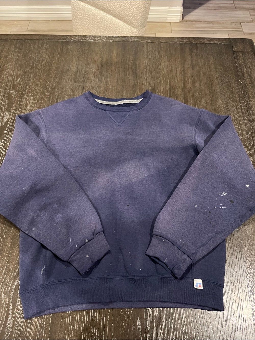 Russell Athletic Navy Crewneck Sweatshirt